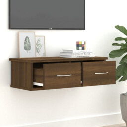 Vidaxl Wall Cabinet Brown Oak 60X26X18.5 Cm Engineered Wood - thumbnail 6