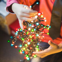 Christmas Lights 600 Led 18M Xmas Tree Lights Fairy Lights Multi-Coloured - thumbnail 5