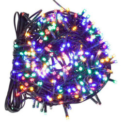 Christmas Lights 600 Led 18M Xmas Tree Lights Fairy Lights Multi-Coloured - thumbnail 1