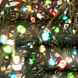 Christmas Lights 600 Led 18M Xmas Tree Lights Fairy Lights Multi-Coloured - thumbnail 3