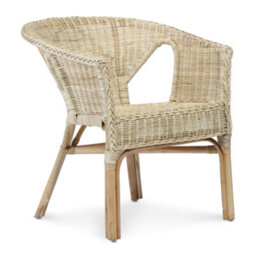 Desser Wicker Loom Chair Small Adults In Natural (H)72Cm X (W)60Cm X (D)60Cm