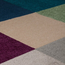Purple Carpet Tiles Soft Carpet Squares Schatex Simply Soft 2741 Perfect For Bedroom And Living Room 50Cm X 50Cm - thumbnail 9