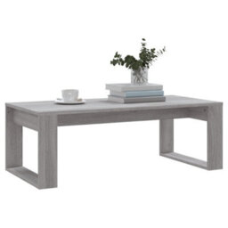 Vidaxl Coffee Table Grey Sonoma 102X50X35 Cm Engineered Wood - thumbnail 3