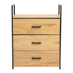 Thehotsale 3-Drawer Chest 80Cm H X 58.5Cm W X 23.5Cm D - thumbnail 3