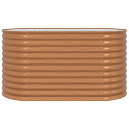 Walplus Garden Raised Bed Brown 160 X 80 X 81 Cm Steel - thumbnail 5