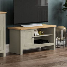 Lassic Vida Designs Arlington 1 Door Tv Unit, Grey - thumbnail 1