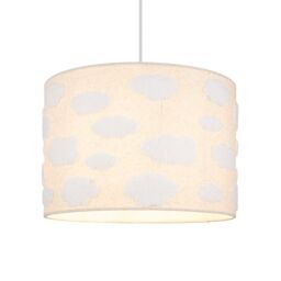White & Neutral Clouds Round Lamp Shade (D)28Cm - thumbnail 3