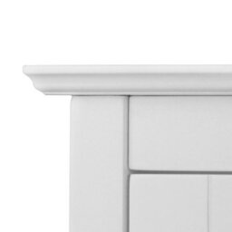 Teamson Home Wall Mounted Bathroom Cabinet With 2 Glass Doors, Bathroom Storage, White - thumbnail 8