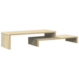 Walplus Monitor Stand Sonoma Oak 54X22X15 Cm Engineered Wood - thumbnail 5