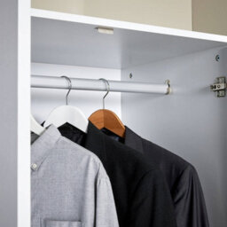 Home Source Phoenix 2 Door 3 Drawer Wardrobe White Bedroom Furniture - thumbnail 5
