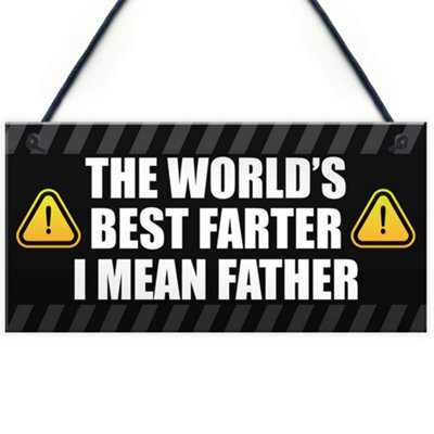 Red Ocean Funny Fathers Day Sign Novelty Gift For Dad Birthday Gift For Dad Man Cave Gifts For Him - image 1