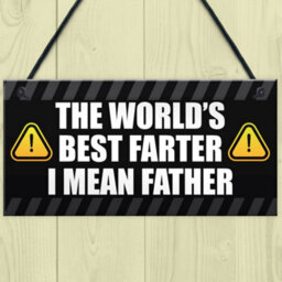 Red Ocean Funny Fathers Day Sign Novelty Gift For Dad Birthday Gift For Dad Man Cave Gifts For Him - thumbnail 2