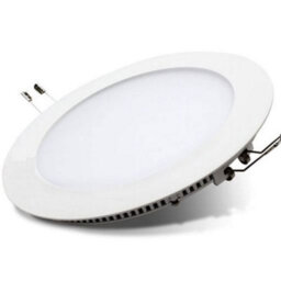 Ener-J Pack Of 4 Units, 12W Recessed Round Led Mini Panel 170mm Diameter 3000K - thumbnail 1