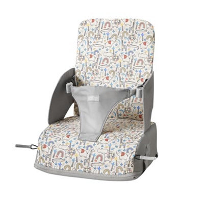 Nuby Booster Seat Easy Storage In A Bag Foam Waterproof 6+ Months