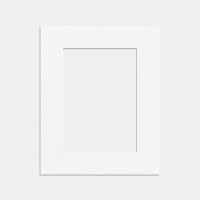 Ak Frames 10X8 White Picture Mounts To Fit 7X5 Aperture Size - Mount Board Only (No Frame Included) - image 1