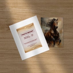 Ak Frames 10X8 White Picture Mounts To Fit 7X5 Aperture Size - Mount Board Only (No Frame Included) - thumbnail 5