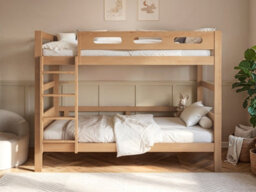 Flair Elijah Detachable Wooden Bunk Bed Brown - thumbnail 1