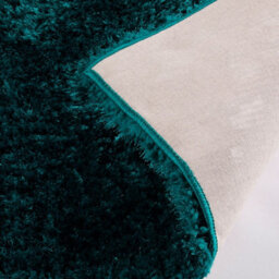 Sophia 120X170Cm Teal Polyester Shaggy Rug - thumbnail 3