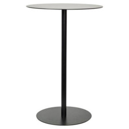 Urbn-Living 35Cm Round Metal Side Table Compact Bedside Sofa End Table - Charcoal - thumbnail 7