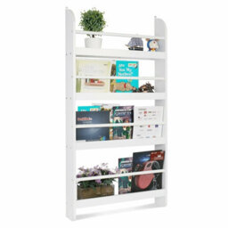Gr8 Home Wall Mounted Childrens Bookcase Kids Display Bookshelf Storage Unit Shelving Rack - thumbnail 5