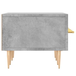 Berkfield Tv Cabinet Concrete Grey 150X36X30 Cm Engineered Wood - thumbnail 7