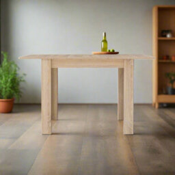 Heze Furniture Compact Extending Modern Dining Table - Ramen Mini 60X90-130 Cm - Sonoma Oak - thumbnail 3