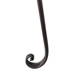 Berkfield Garden Chaise Lounge 128 Cm Steel Antique Brown - thumbnail 3