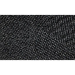 Kleen-Tex Wash + Dry Dune Stripes Dark Grey 45X75 - thumbnail 1