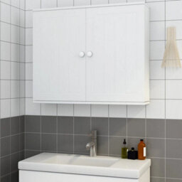 Double Door Bathroom Vanity Cabinet Wall Mounted Or Free - thumbnail 5
