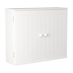 Double Door Bathroom Vanity Cabinet Wall Mounted Or Free - thumbnail 1
