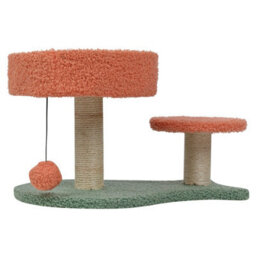 Urbn-Living Urbnliving 38Cm Height Cat Scratch Tree On Stand With Hanging Ball Kitten Claws Scratcher Play Toy Pad - thumbnail 6