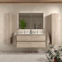 Cygnus bath Bequia Vanity Unit 120Cm Natural Basin Ceramic