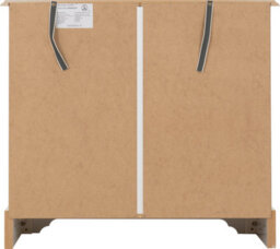 Seconique Stratford 3 Drawer Chest Of Drawers White Shabby Chic - thumbnail 7