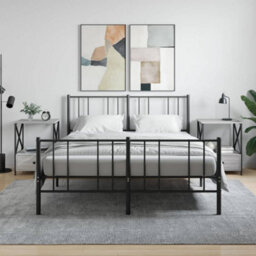 Berkfield Bedside Tables 2 Pcs Grey Sonoma 50X41X65 Cm Engineered Wood - thumbnail 1