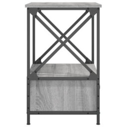 Berkfield Bedside Tables 2 Pcs Grey Sonoma 50X41X65 Cm Engineered Wood - thumbnail 8