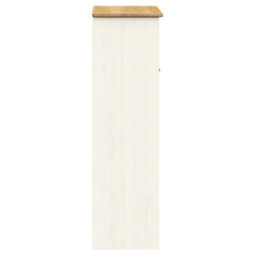 Berkfield Durable Dresser Top Vigo White 78X30X100 Cm Solid Wood Pine - thumbnail 6