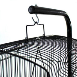 Actiaspet Metal Bird Cage Stand Black For Tall Cage - thumbnail 5