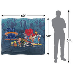 Space Jam: A New Legacy Line Up Blanket Multicoloured (One Size) - thumbnail 5