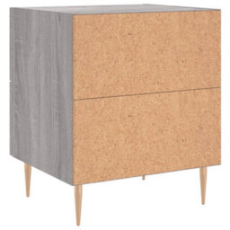 Berkfield Bedside Cabinets 2 Pcs Grey Sonoma 40X35X47.5 Cm Engineered Wood - thumbnail 9