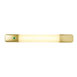 Litecraft Dimmable Brushed Brass Led Bathroom Shaver Wall Light - thumbnail 2
