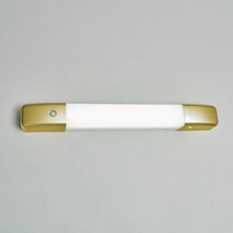 Litecraft Dimmable Brushed Brass Led Bathroom Shaver Wall Light - thumbnail 5