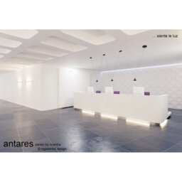 Luminosa Lighting Luminosa Antaras 3 Light Linear Pendant, 24W Led, 3000K, 1770Lm, Black, 3Yrs Warranty - thumbnail 3