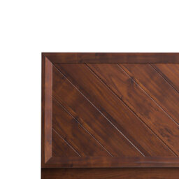 Beliani Bed Mialet 180 X 200 Cm (Eu Super King) Dark Brown - thumbnail 6