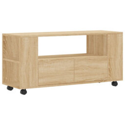 Vidaxl Tv Cabinet Sonoma Oak 102X34.5X43 Cm Engineered Wood - thumbnail 2