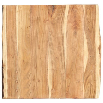 Vidaxl Table Top Solid Acacia Wood 58X(50-60)X3.8 Cm Table Tops - image 1