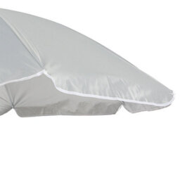 Harbour Housewares Metal Beach Parasol & Base Set - 1.74 X 1.93M - Grey/green - thumbnail 4