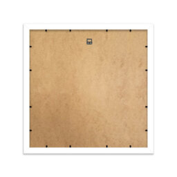 "15X15"" White Picture Frame - 15X15"" Square Frame With 12X12"" Mount For 15X15""/12X12"" Pictures Moderrn Style Thin Edge, 1 Pack" - thumbnail 3