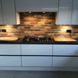 Blend 3 Brick Slip Sample Panel - The Reclaimed Collection - The Brick Tile Company - thumbnail 6