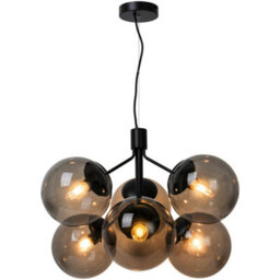Nordlux Ivona Glass Pendant Light Hand Blown Glass Black,mains - thumbnail 3