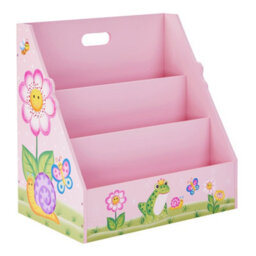 Fantasy Fields By Teamson Kids  Magic Garden Kids Bookshelf Bookcase Book And Toy Organiser Storage Td-13142A - thumbnail 2